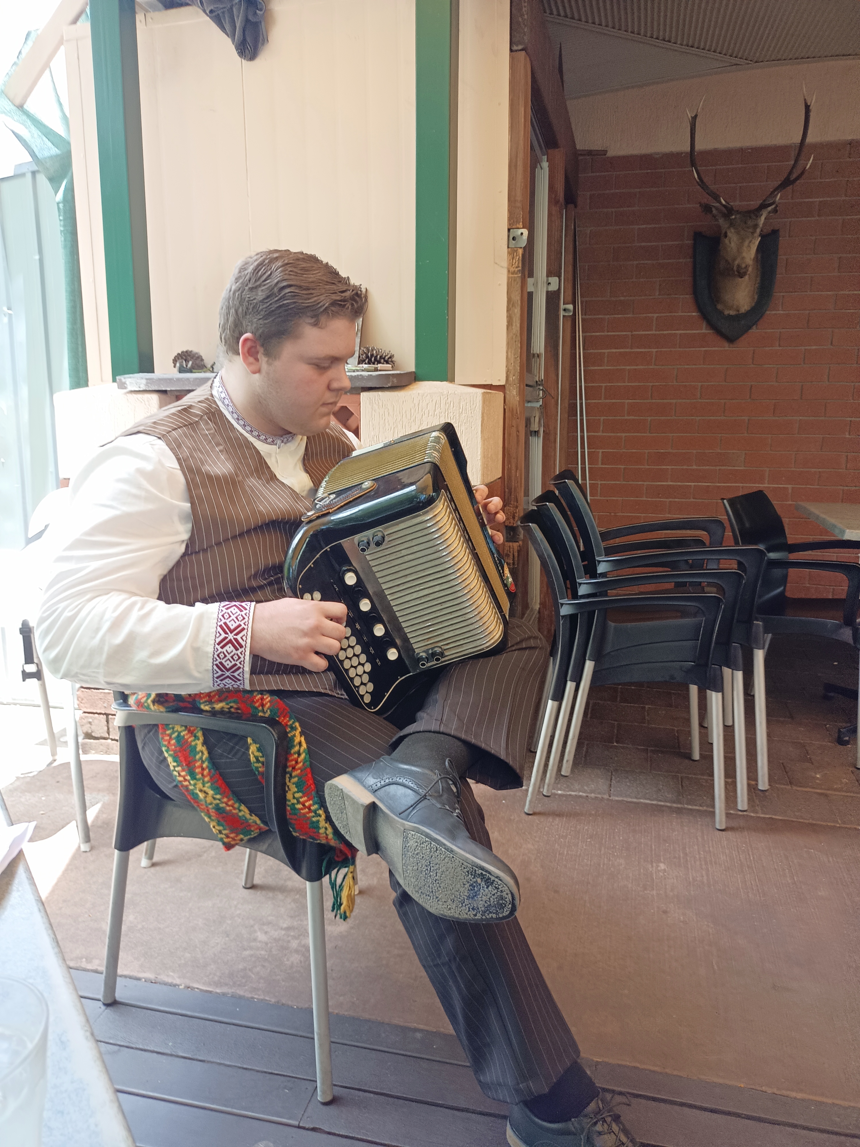 Book Darcy Ralph; European hits - Accordionist, Brisbane